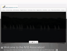 Tablet Screenshot of n10association.com